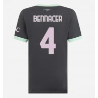 Dres AC Milan Ismael Bennacer #4 Tretina pre Ženy 2024-25 Krátky Rukáv